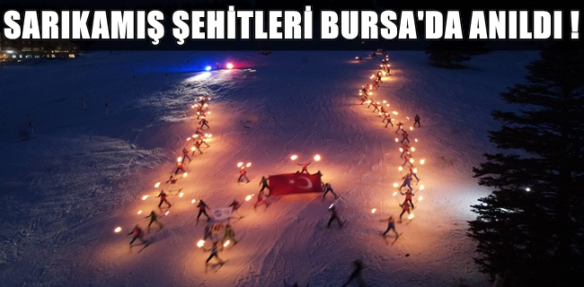 Sarıkamış şehitleri Bursa’da anıldı