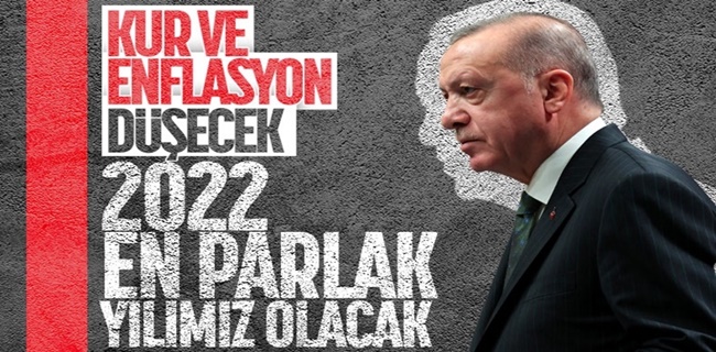 Erdoğan ; Kur , enflasyon ve faizler düşecek !