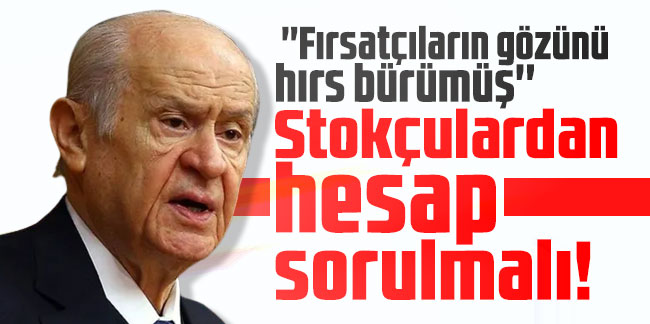 Dini imanı para olan çıkarcılara mutlaka hesap sorulmalı
