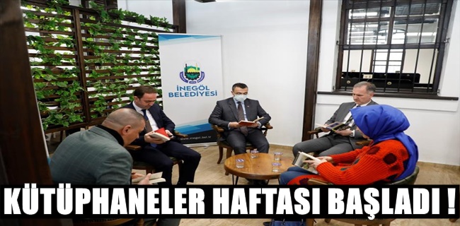 Kütüphaneler Haftası Okuma Etkinliği İle Başladı !