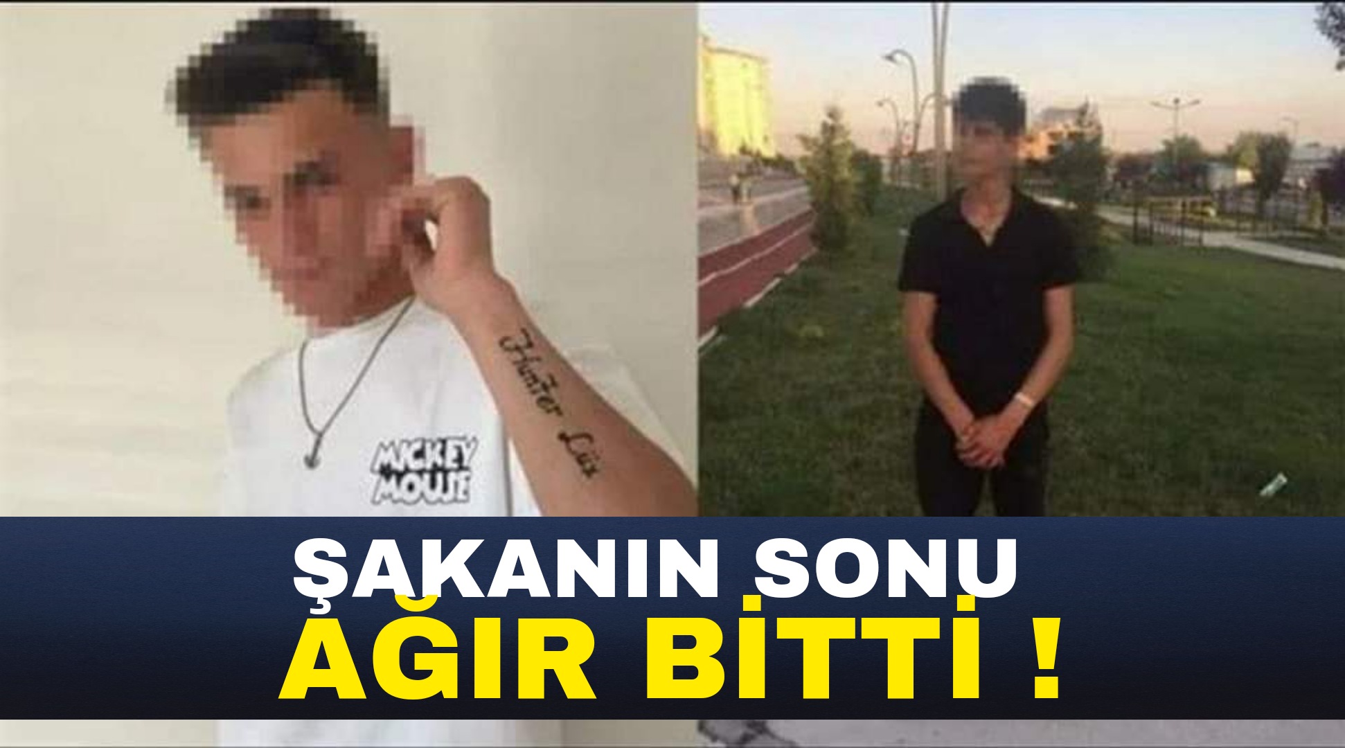 Acı veren olay !