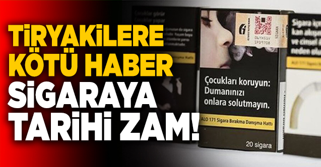 Sigaraya 4-6 TL arası zam gelmesi bekleniyor