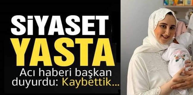 Ak Parti camiasını yasa boğan ölüm !