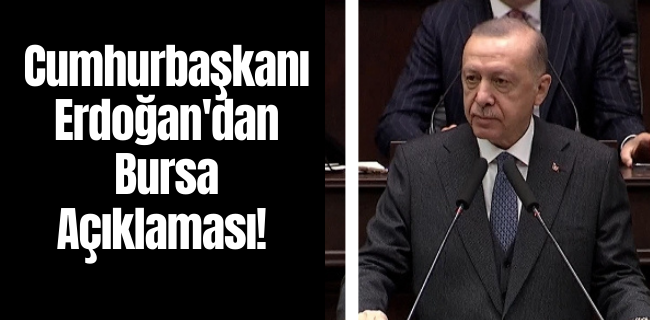 Cumhurbaşkanı Erdoğan