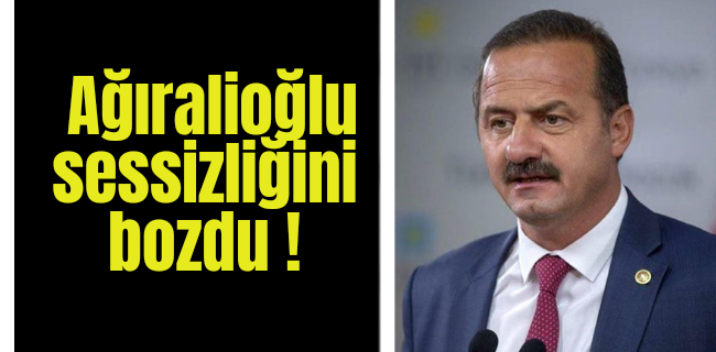 Yavuz Ağıralioğlu konuştu !
