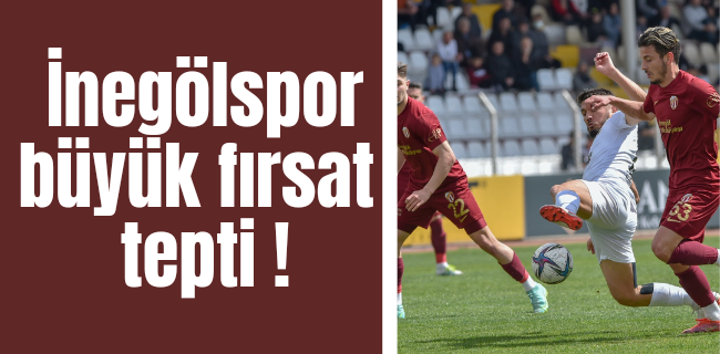 İnegölspor havlu attı !