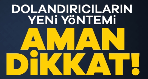 O mesajlara dikkat !