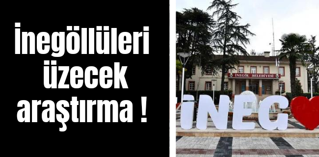 İnegöl yaşanmak istemeyen ilçeler arasında !