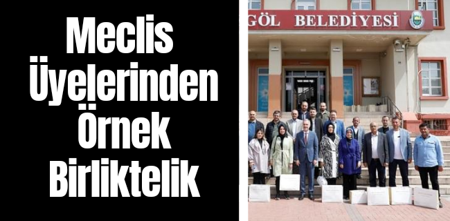 Meclis Üyelerinden Örnek Birliktelik