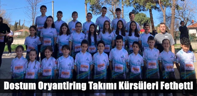 Dostum Oryantiring Takımı Kürsüleri Fethetti