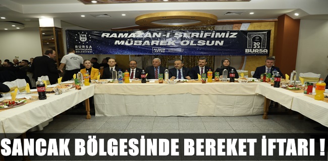 Sancak bölgesinde Büyükşehir’le iftar bereketi