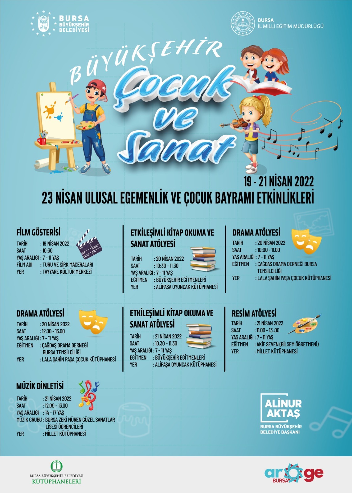 Bursa, 23 Nisan coşkusuna hazır
