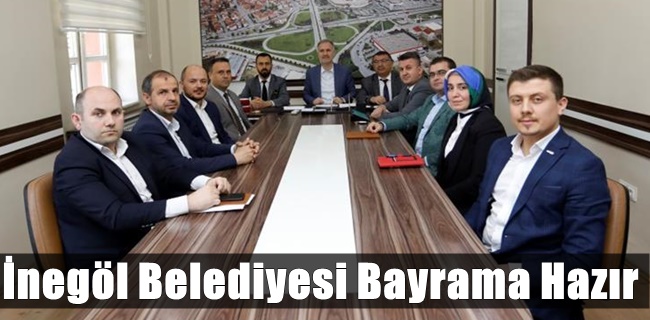 İnegöl Belediyesi Bayrama Hazır