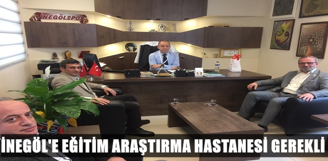 YRP Başkanı İlhan Baykan ; İnegöl’e eğitim ve araştırma hastanesi gerekli