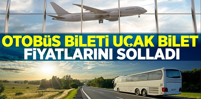 Otobüs Bileti Uçak Fiyatlarını Solladı !