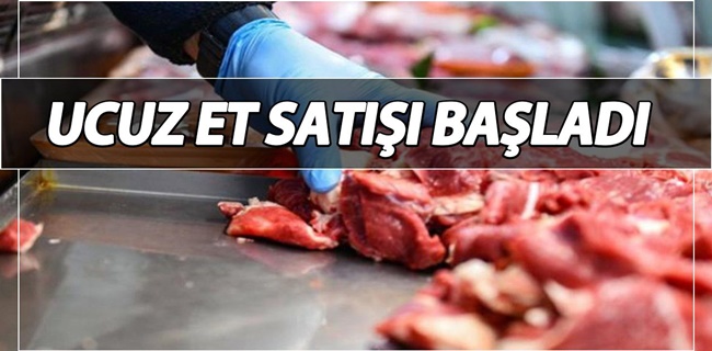 Ucuz et satışı başladı !