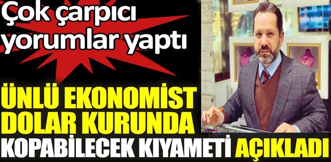 Ünlü Ekonomist Açıkladı Mayısta Kıyamet Kopar !
