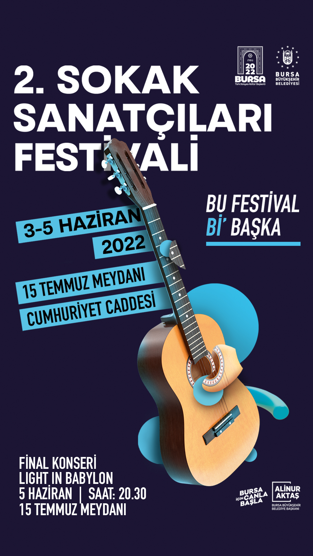 Sokak sanatçıları, festivale hazırlanıyor