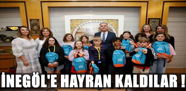İngiltere’den Gelen Öğrenciler İnegöl’e Hayran Kaldı !