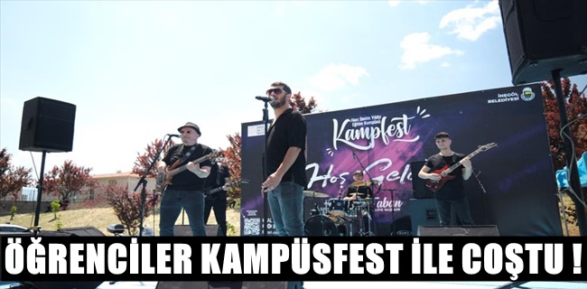 Öğrenciler Kampüsfest İle Coştu