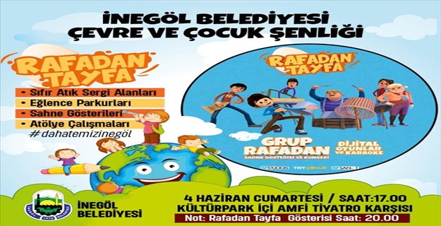 Rafadan Tayfa İnegöl’e Geliyor