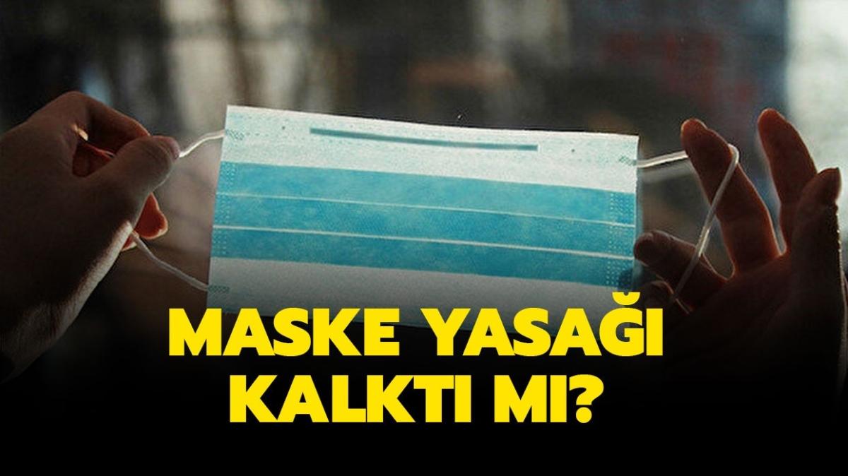 Maske zorunluluğu kalktı !