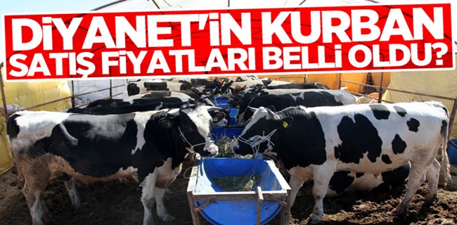 Diyanetin vekaletle kurban kesim fiyatı belli oldu