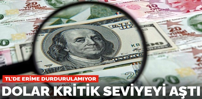 Dolar Bir Sınırı Daha Aştı