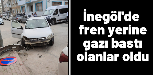 Kadın sürücü panik yaptı ortalık karıştı !