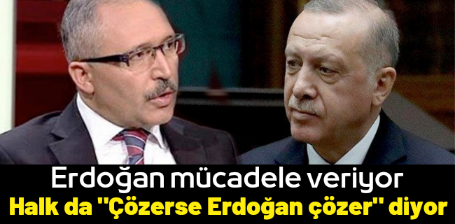 Selvi: Erdoğan hayat pahalılığını çözmek için çırpınıyor, halk da 