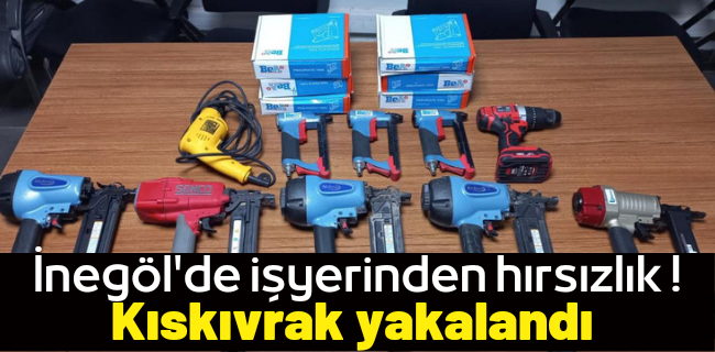 İşyeri faresi kıskıvrak yakalandı !