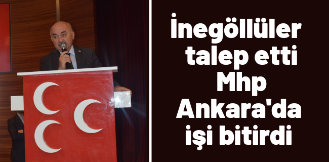 İnegöllüler istedi Mhp yaptı !