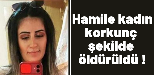 Hamile eşini katletti!