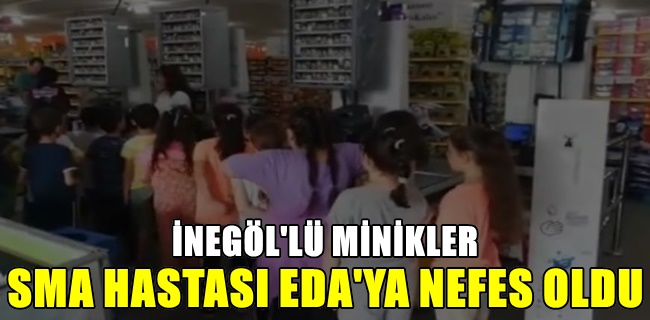 Minik öğrenciler İnegöl