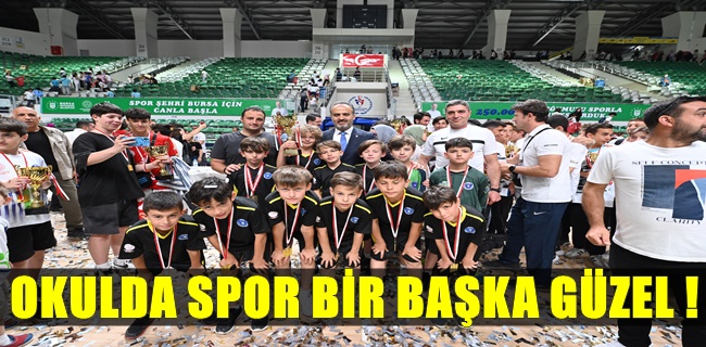 Okulda spor bir başka güzel