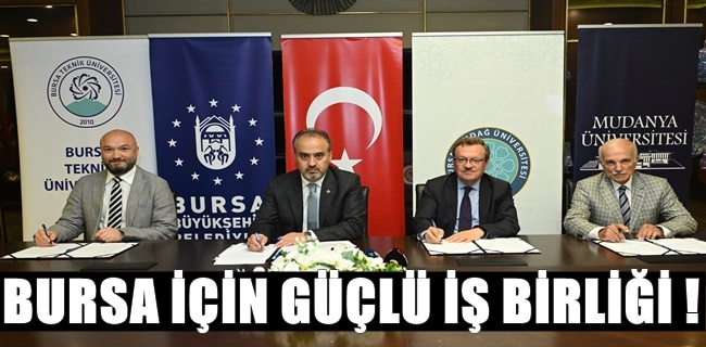 Bursa için güçlü işbirliği