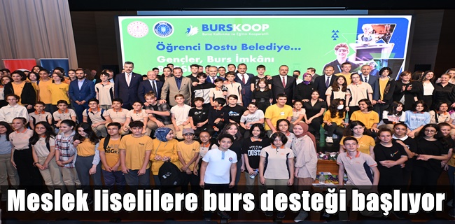 Meslek liselilere burs desteği başlıyor
