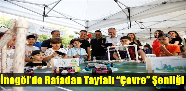 İnegöl’de Rafadan Tayfalı “Çevre” Şenliği