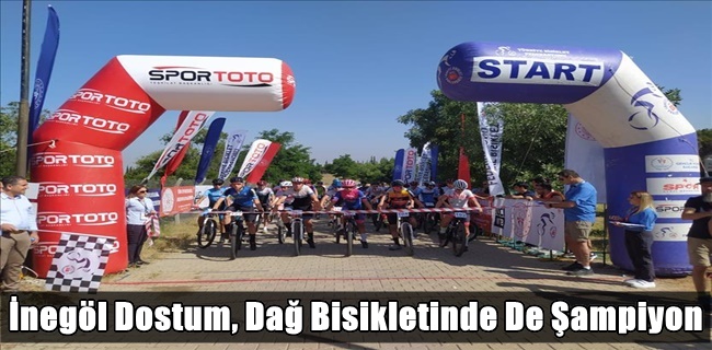 İnegöl Dostum, Dağ Bisikletinde De Şampiyon