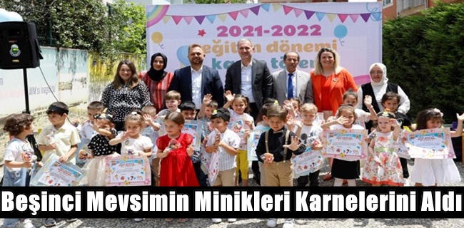 Beşinci Mevsimin Minikleri Karnelerini Aldı