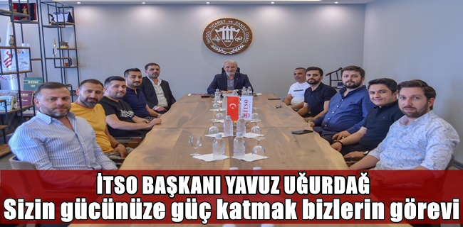 İNEGÖLSPOR YÖNETİMİNDEN İTSO BAŞKANI UĞURDAĞ’A ZİYARET !