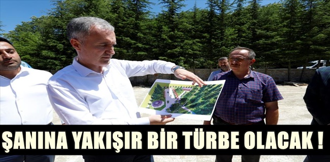 Turgut Alp Türbesinin Restorasyon Çalışmaları Sürüyor !