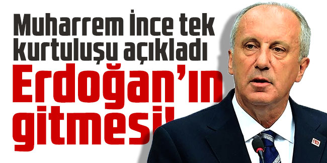 Muharrem İnce, 