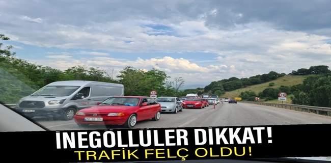 Bursa yolu çile yolu oldu !