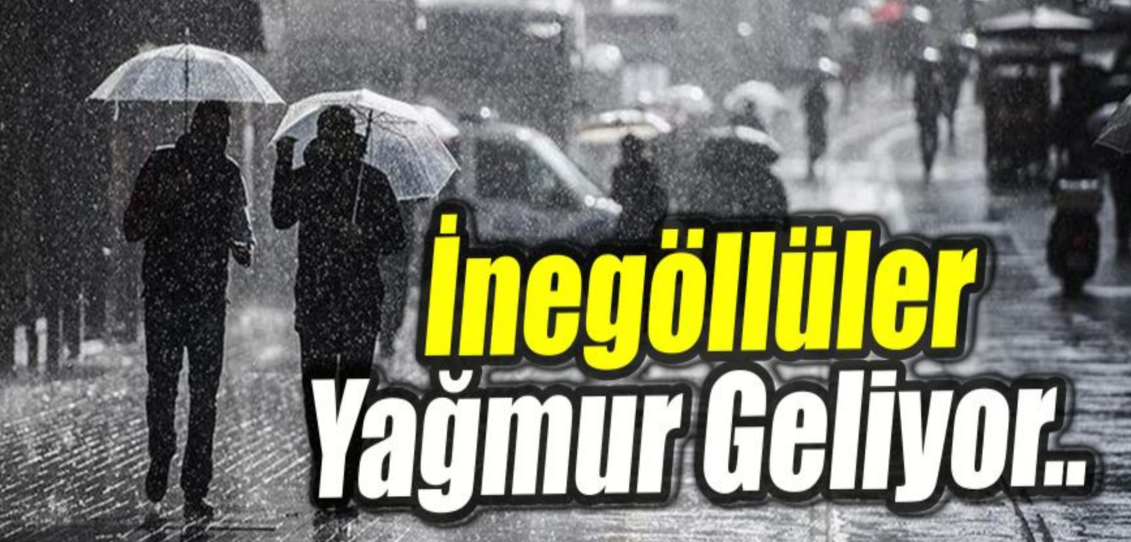İnegöllüler yeni haftaya dikkat !