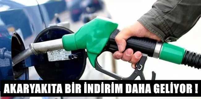 Akaryakıta Bir İndirim Daha Geliyor