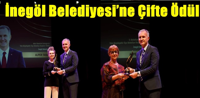 İnegöl Belediyesi’ne Çifte Ödül