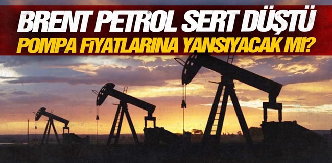 Akaryakıt fiyatları sert düştü !