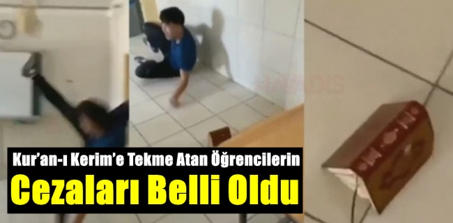 Cezaları belli oldu !