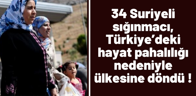 Ülkelerine döndüler !